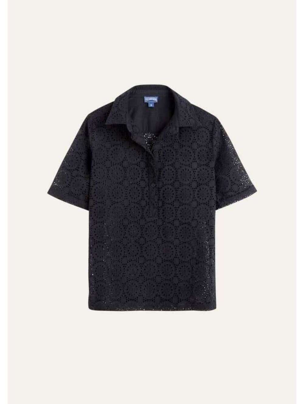 Vilebrequin Eyelet Cotton Polo